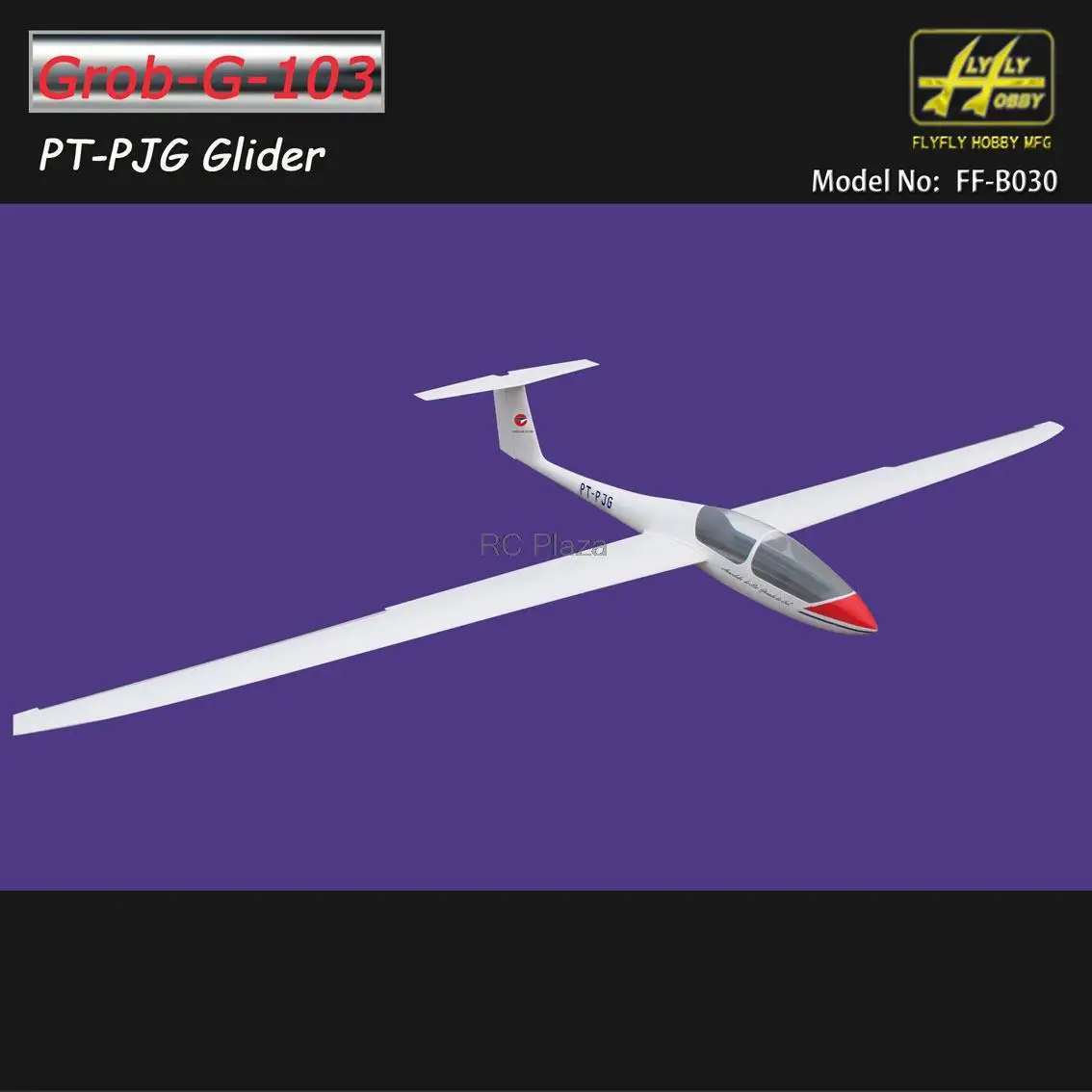 Grob G 103 слайдер с тормозом 3000 мм ARF без электрической части RC sailplane|sailplan|sailplane