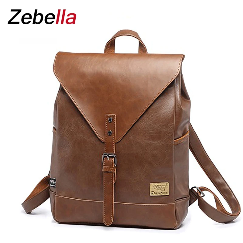 zebella leather backpack