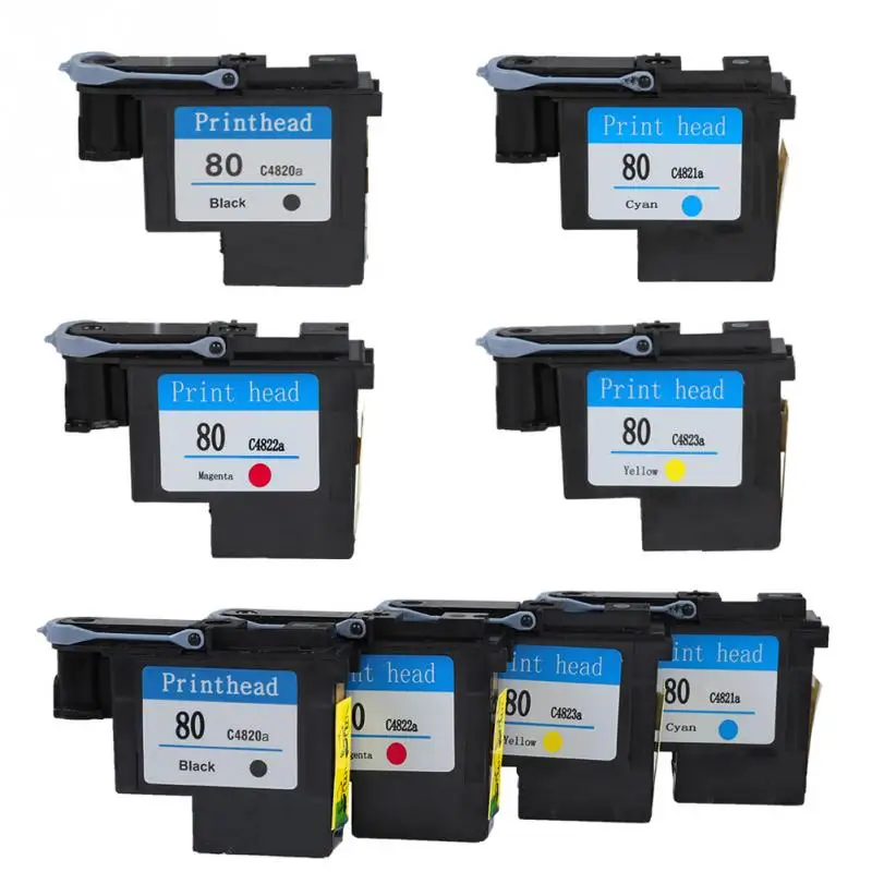 80 BK уплотненная печатающая головка C4820A c4820a для HP80 Печатающая hp чернильная