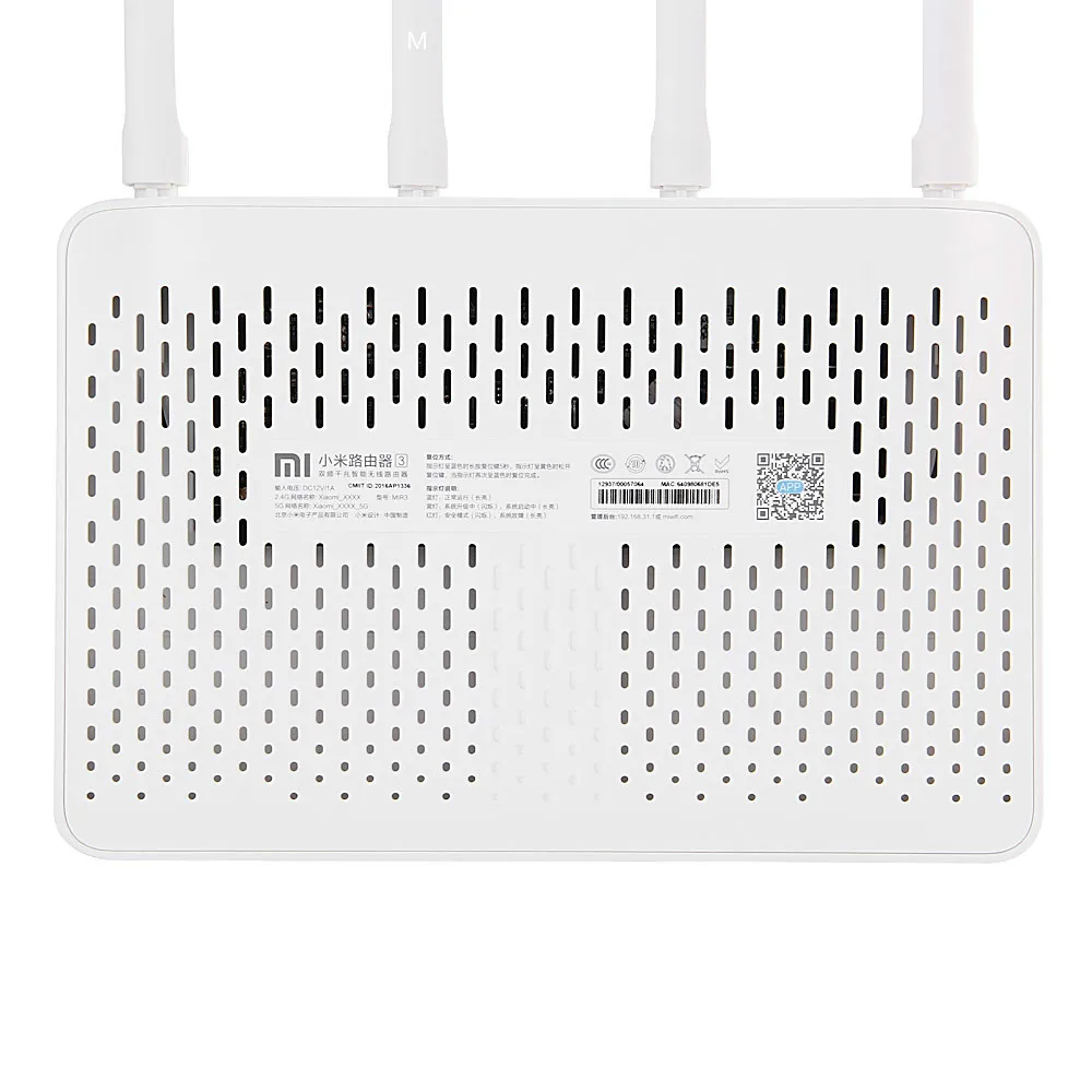 Оригинальные беспроводные роутеры Xiaomi Mi Router3 Wi Fi 3 2 4 ГГц/5 ГГц Двухполосное