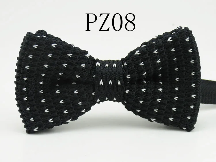 Универсальный дизайн, толстый вязаный галстук-бабочка, модный стиль, восстанавливающий древние пути, последний популярный элемент, мужские галстуки-бабочки - Цвет: PZ08