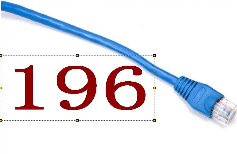 

A196 Carprie Ethernet Network Cable Blue Cat5e Internet Lan