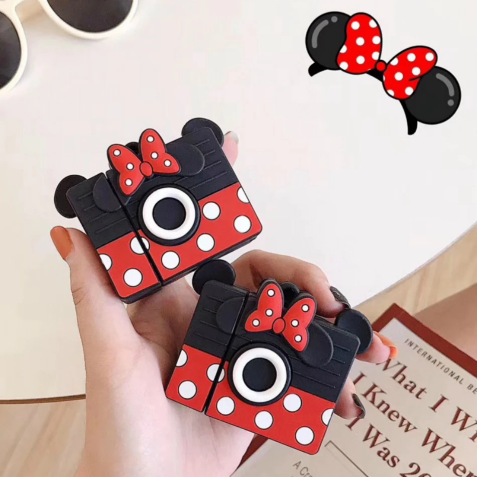 

3D Silicone Earphone Case For AirPods 2 Case Cute Cartoon Cat Animal Cover For Apple Air Pods 1 Case Protective Accessories Box