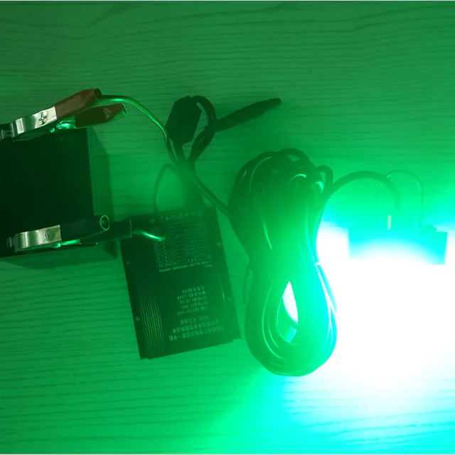 Cheap Fishman Green Color LED Light Boat Night Fishing 90W 12V Underwater LED Fishing Lights