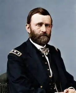 Top Handpainted Art Oil Painting Ulysses S Grant 18th President Of The United Top Handpainted Art Oil Painting Ulysses S Grant 18th President Of The United