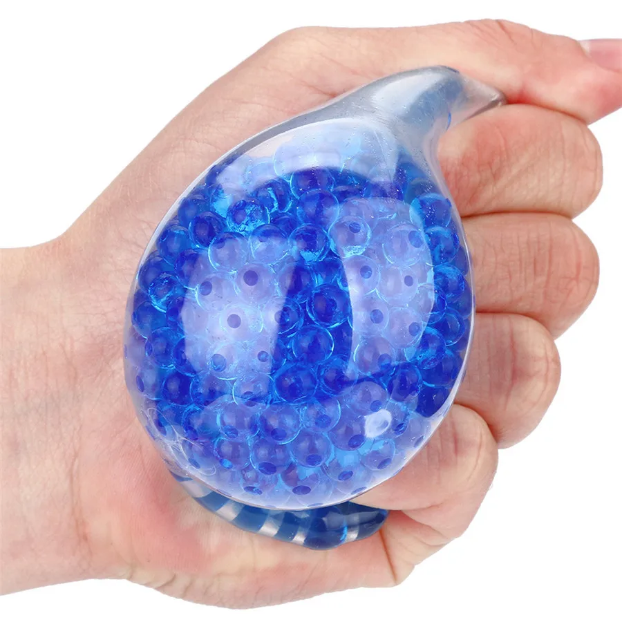 

Spongy Bead Stress Ball Toy Squeezable Stress Squishy Toy Stress Relief Ball Stress Relief