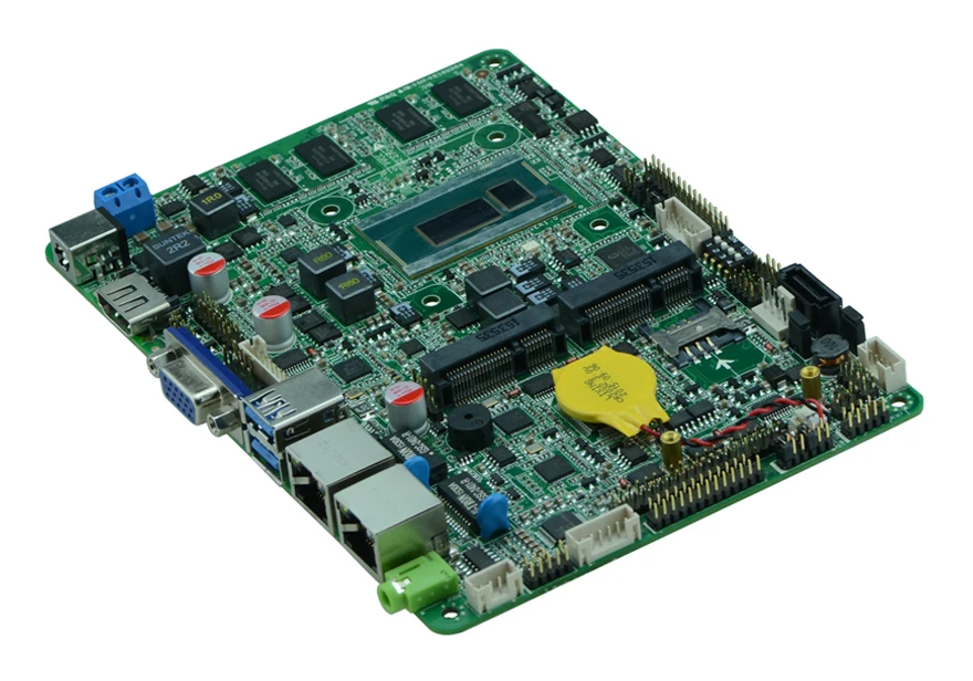Celeron 2980U /1.6G 4 inch HD playback motherboards/ USB3.0 LVDS embedded motherboards for advertising with 6*COM/8*USB/1*VGA