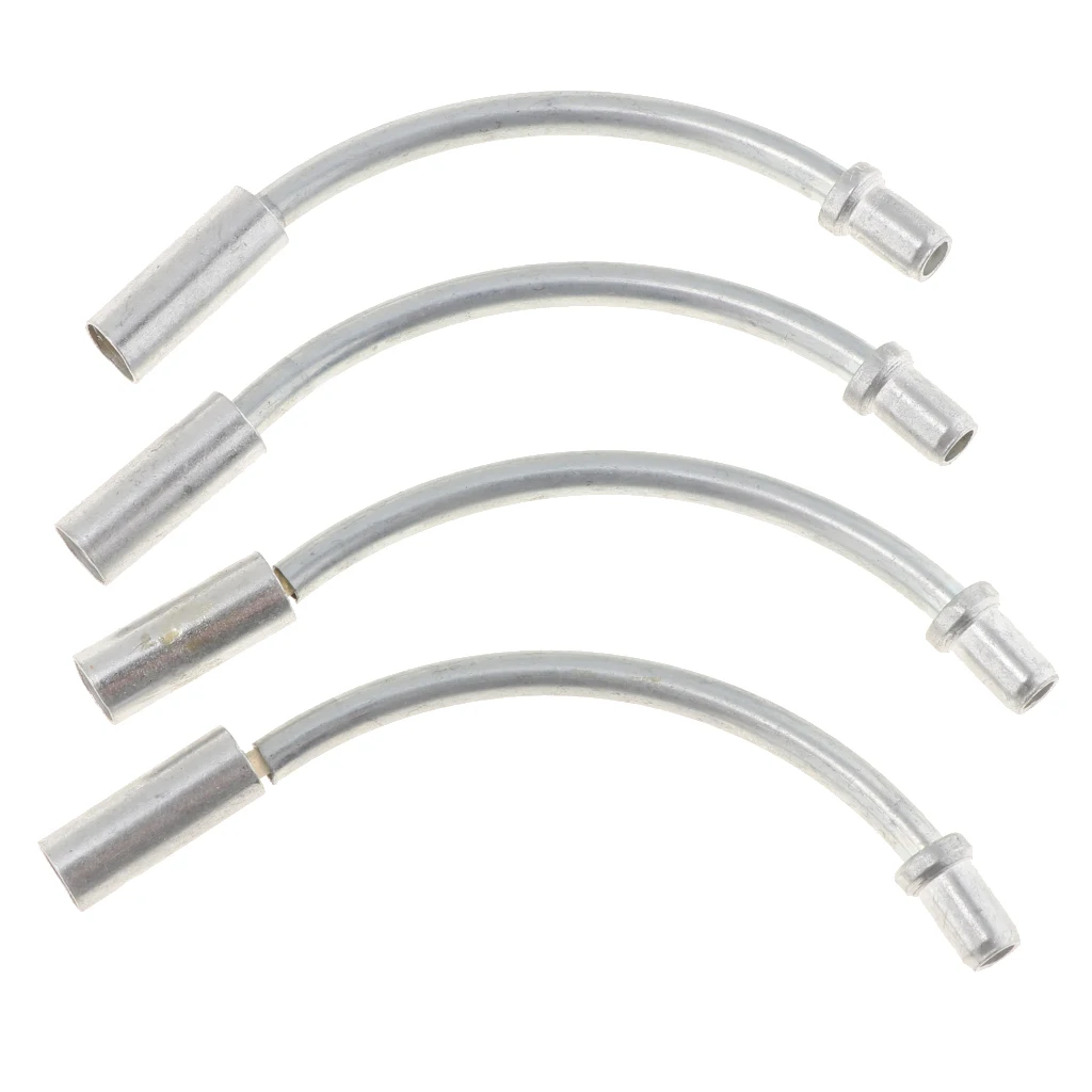 20 Pieces 90 Degree Bicycle Bike Flexible V Brake Tube Cable Noodle Guide Hoses