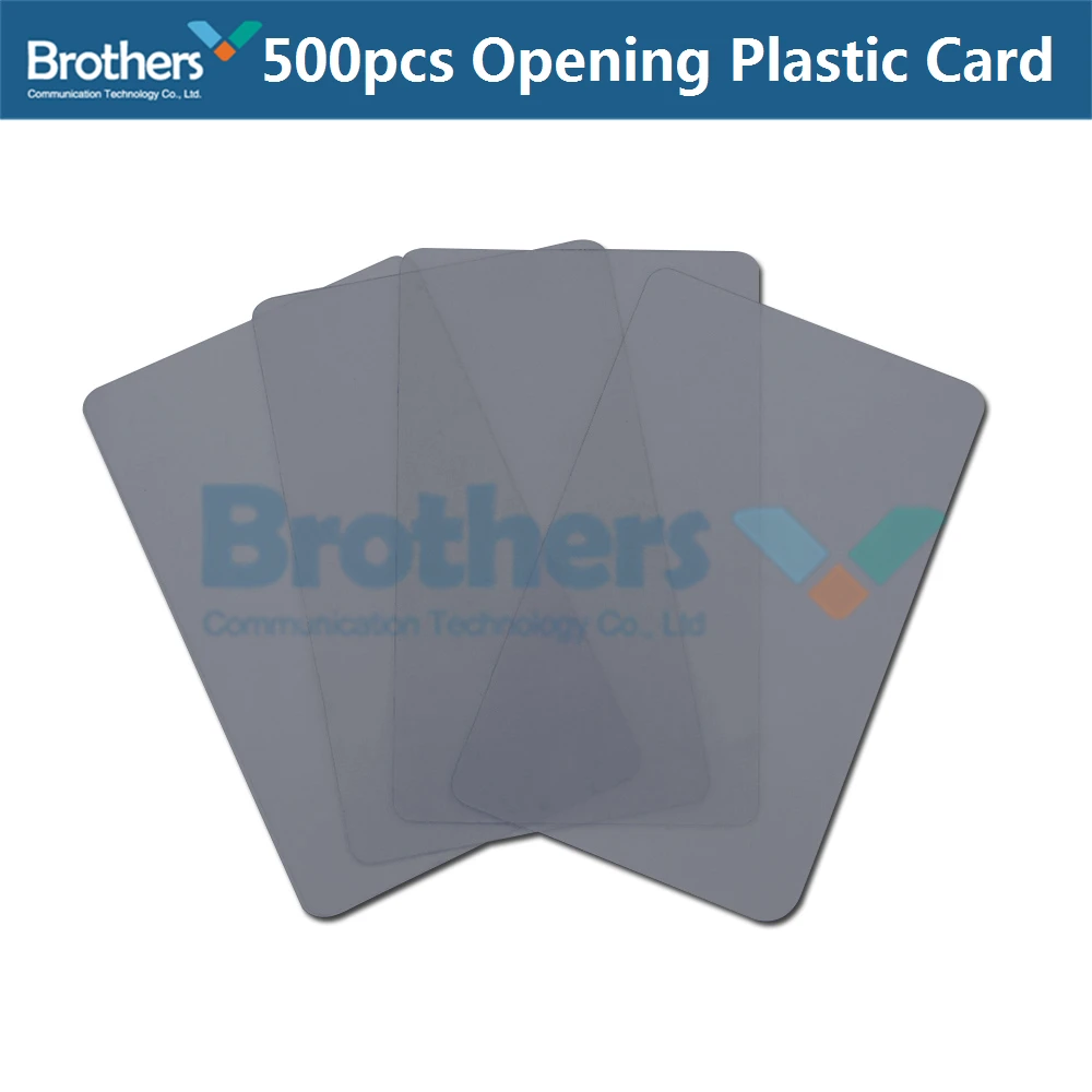 500pcs Opening Plastic Card for Mobile Phone Pry Opening Scraper for iPhone for Huawei LCD Screen Hand Tool Repair Tool AAA (2)