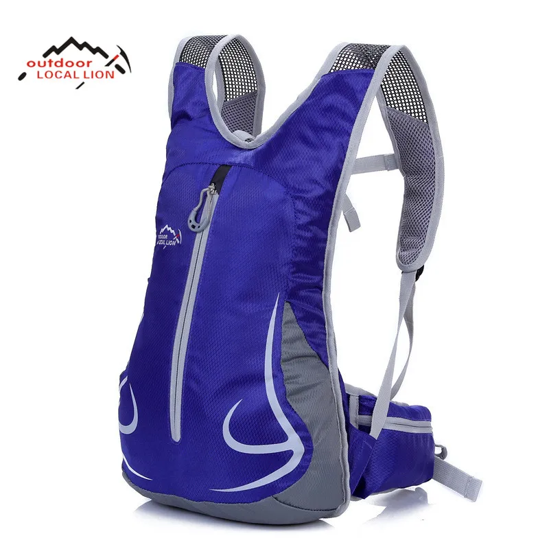 

LOCAL LION Road Bag 12L Raincover MTB Water Cycling Bag Knapsack Riding Running Sport Waterproof Backpack Bicycle Bike Ride Pack