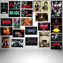 Рок-музыка винтажная музыка звезда металлическая жестяная вывеска настенный Бар Паб отель кафе домашний арт гараж Ремесло Декор Куадрос DU-2255