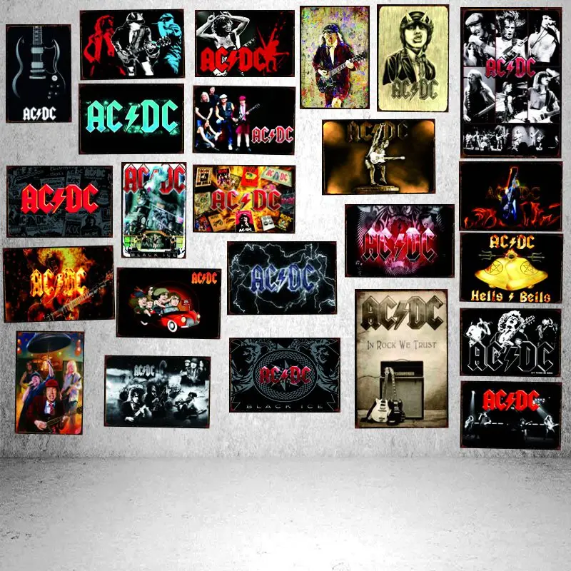 

Rock Music Vintage Music Star Metal Tin Sign Wall Bar Pub Hotel Cafe Home Art Garage Craft Decor Cuadros DU-2255