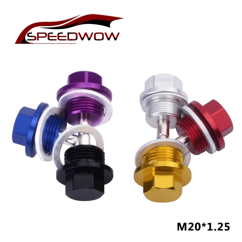 SPEEDWOW M20 * 1 25 Магнитная фотокамера сливная масляная пробка винтовая 6 цветов|magnetic