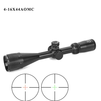 

4-16x44AOMC Riflescope RGB Mil-dot Illumination Optical Sight Hunting Scope Sniper Collimator Sight For Carbine Gun