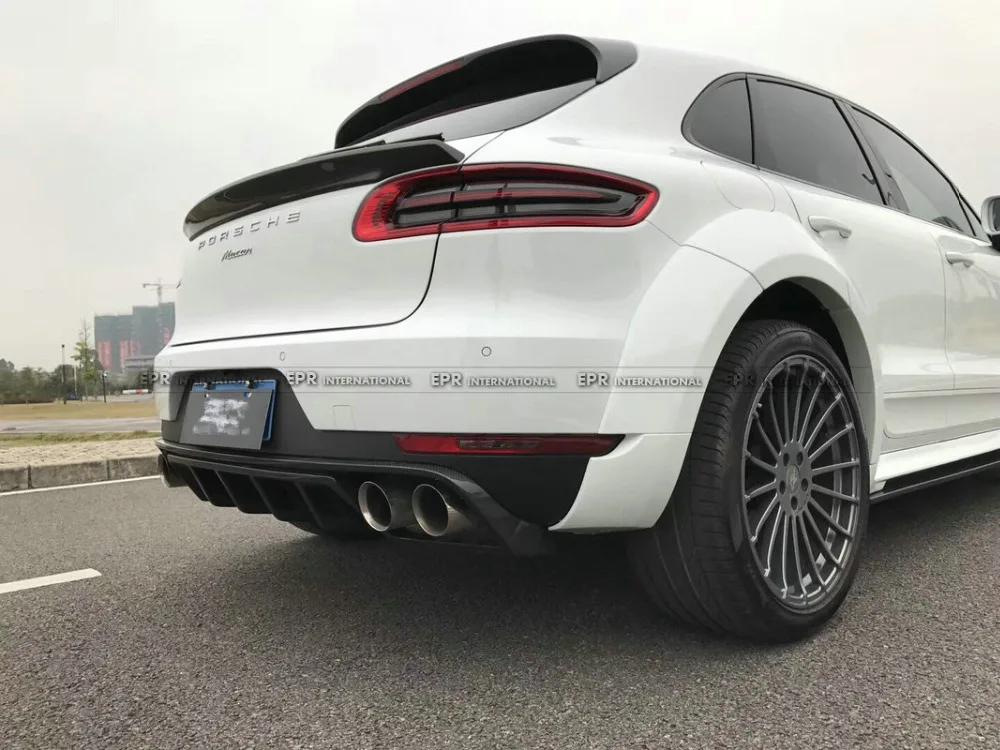 Автомобильный Стайлинг для Porsche Macan PD стиль комплект широкого кузова (передний