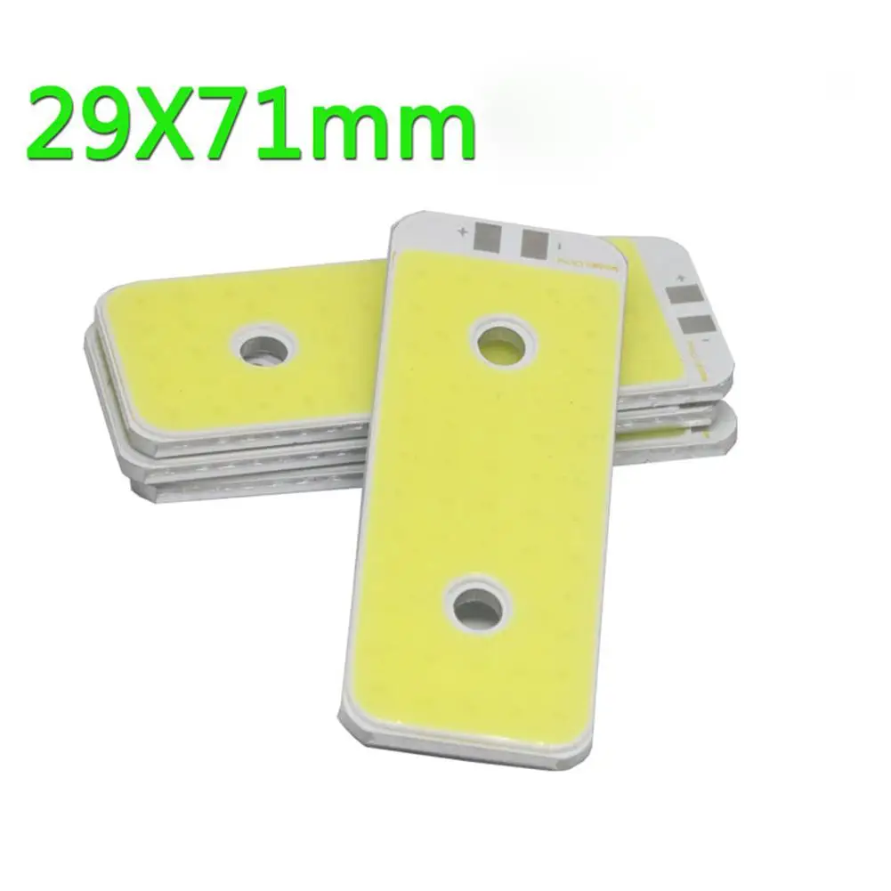 Светодиодный светильник LumiParty 29X71mm COB 10W панель лампа источник света для