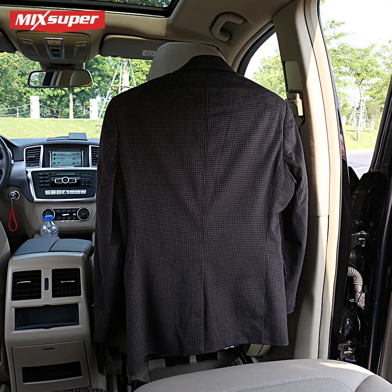 

High Quality Fashion Car Coat Hanger ABS+Metal Suit Slip Jacket Auto Back Seat Clip Holder Hanger for Clothes Bag in Car