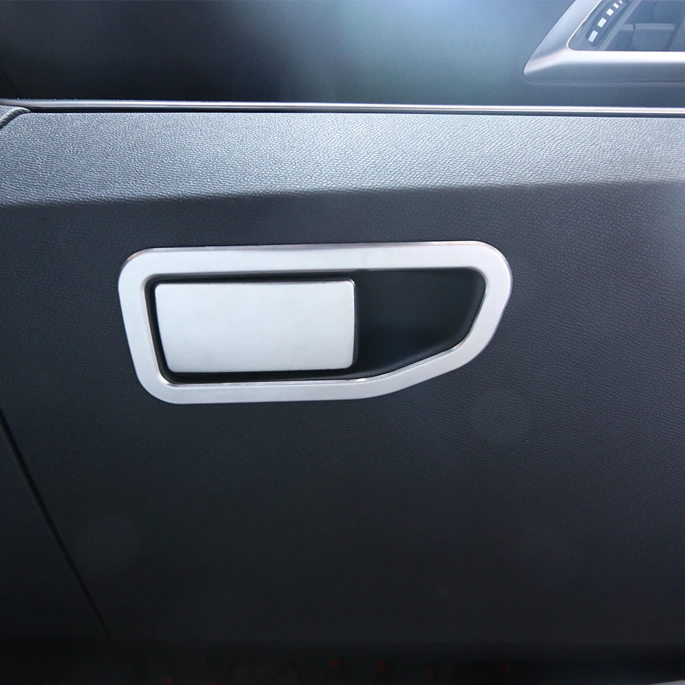 Fit For 2017 Peugeot 5008 3008 GT Accessories Stainless Steel Car Glove