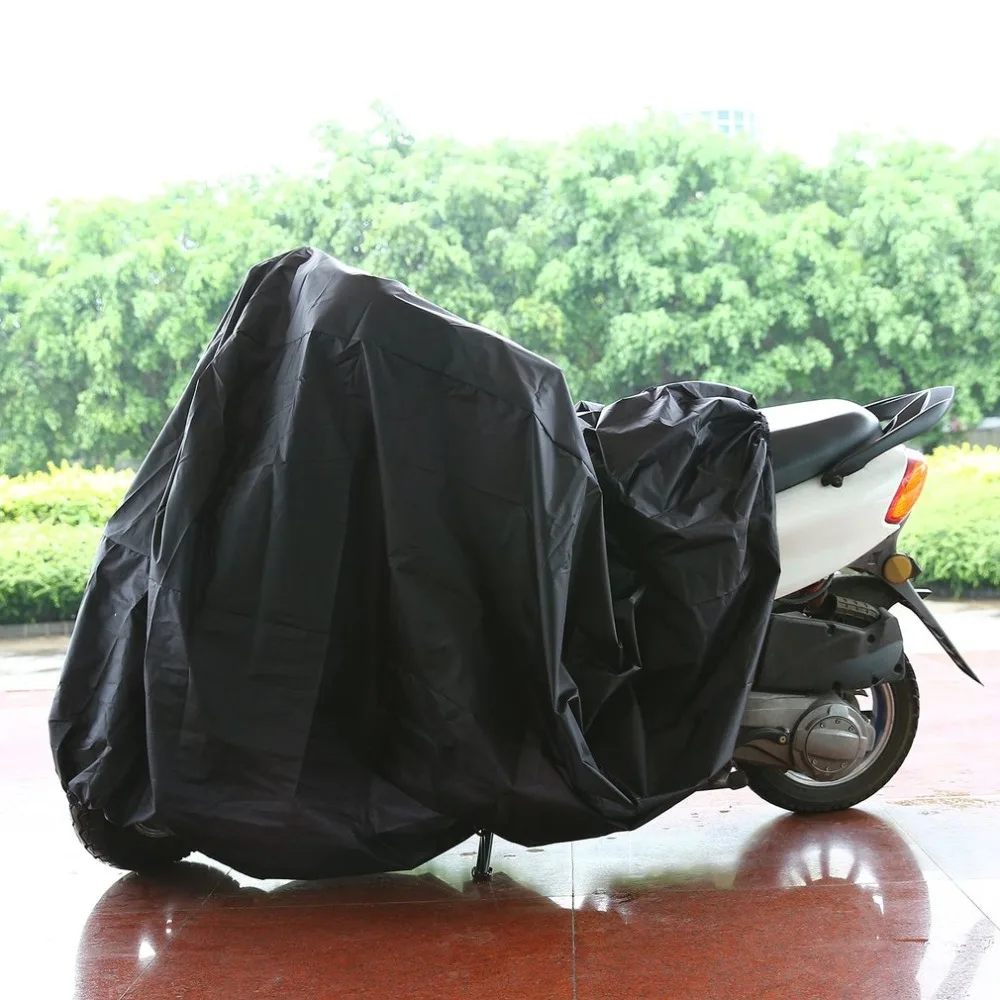 

Durable Motorcycle Cover L Waterproof Motorbike Scooter Cover Rain UV Dust Prevention Dust-proof Accessory For Outdoor