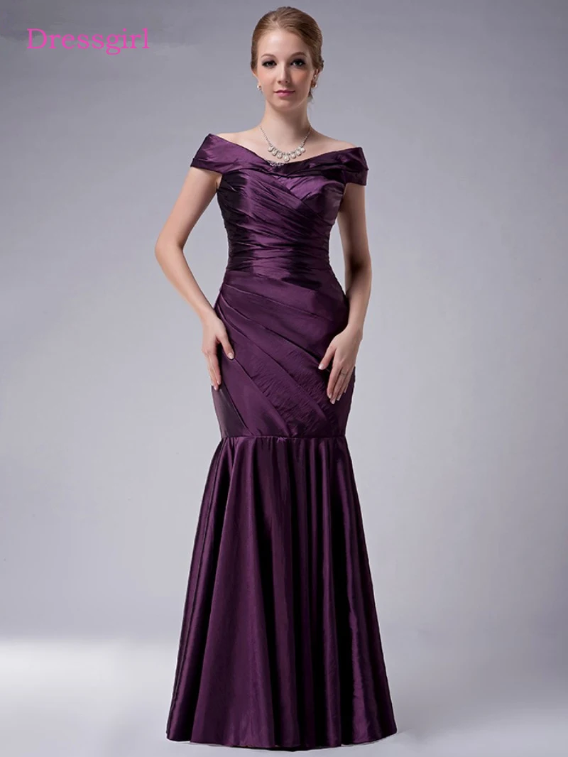 Paars 2019 Moeder Van De Bruid Jurken Mermaid V-hals Kapmouwtjes Taffeta Plus Size Lange Elegante Bruidegom Moeder Jurken Wedding Paars 2019 Moeder Van De Bruid Jurken Mermaid V-hals Kapmouwtjes Taffeta Plus Size Lange Elegante Bruidegom Moeder Jurken Wedding