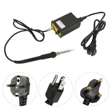 GSM-T19 110 В/220 В 60 Вт Регулируемая температура электрическая паяльная станция с паяльной подставкой сварочные инструменты