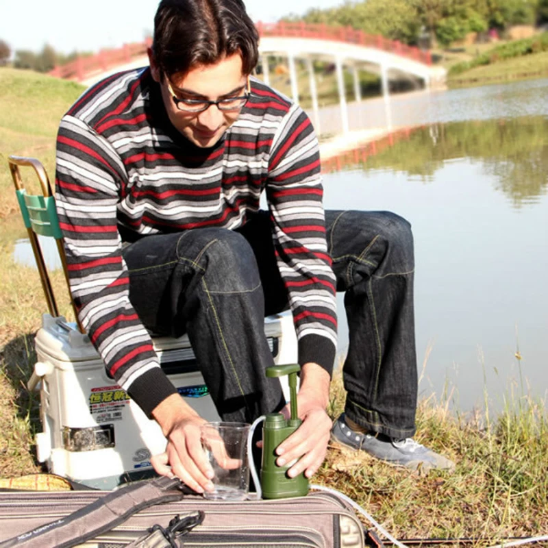 Survival water filter 0.01micron accuracy for hiking fishing camping Survival water filter 0.01micron accuracy for hiking fishing camping