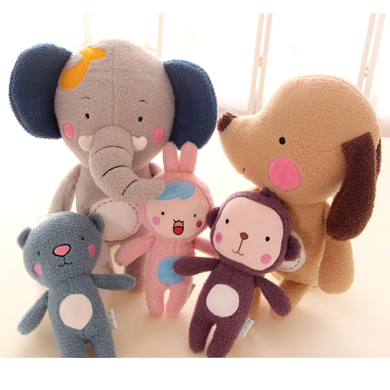

Candice guo plush toy stuffed doll anime cartoon animal bear dog rabbit bunny elephant baby birthday gift christmas present 1pc
