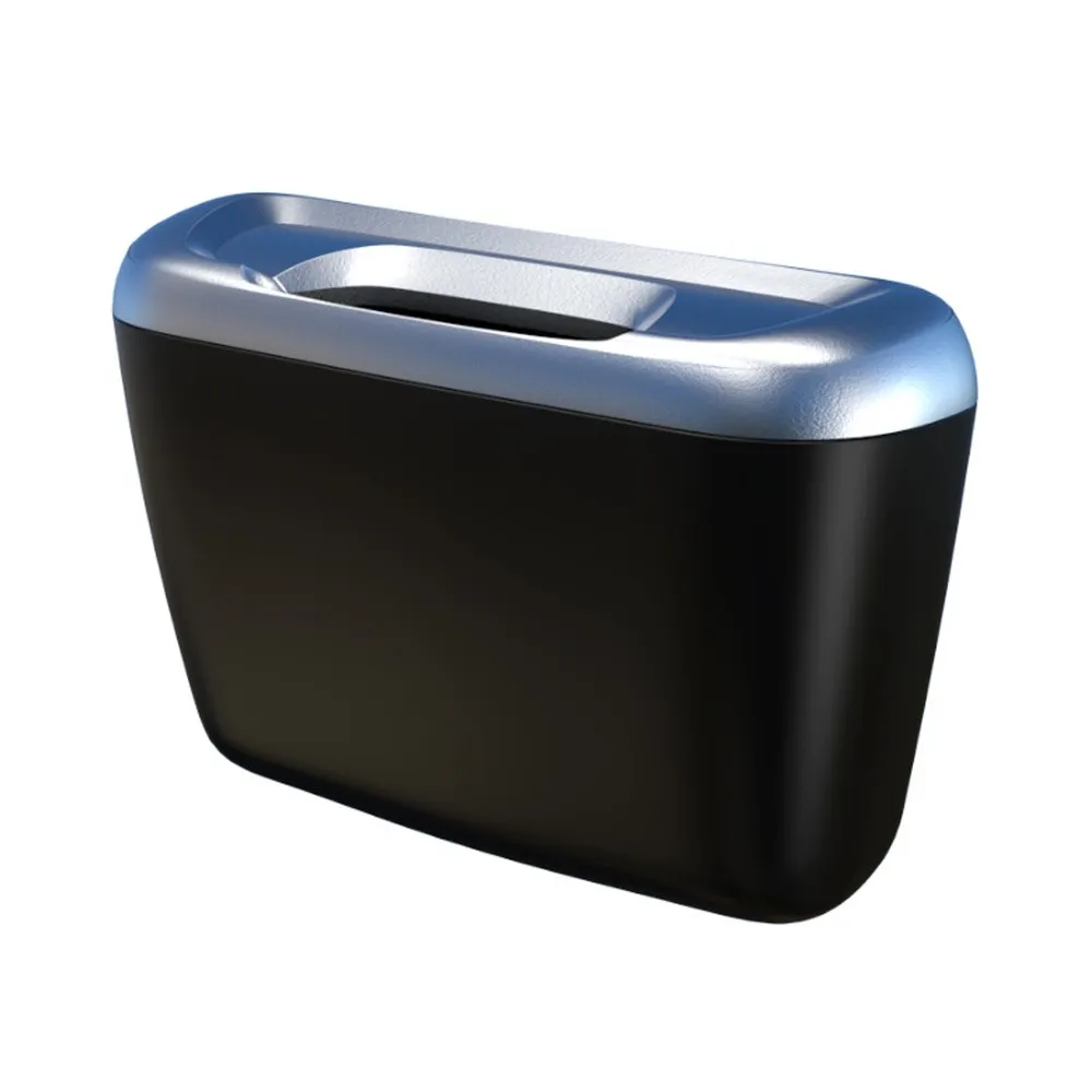 

Car Trash Can Organizer Garbage Holder Automobiles Storage Bag Accessories Auto Door Seat Back Visor Trash Bin Paper Dustbin #40
