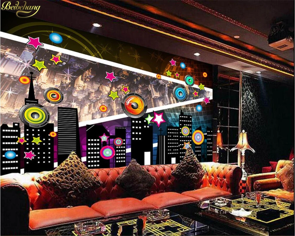 3D Wallpaper Murals Custom Decoration Hall Fire Phoenix Bar Night Club TV  Tool Background Wall Painting 200 x 150 cm : : DIY & Tools