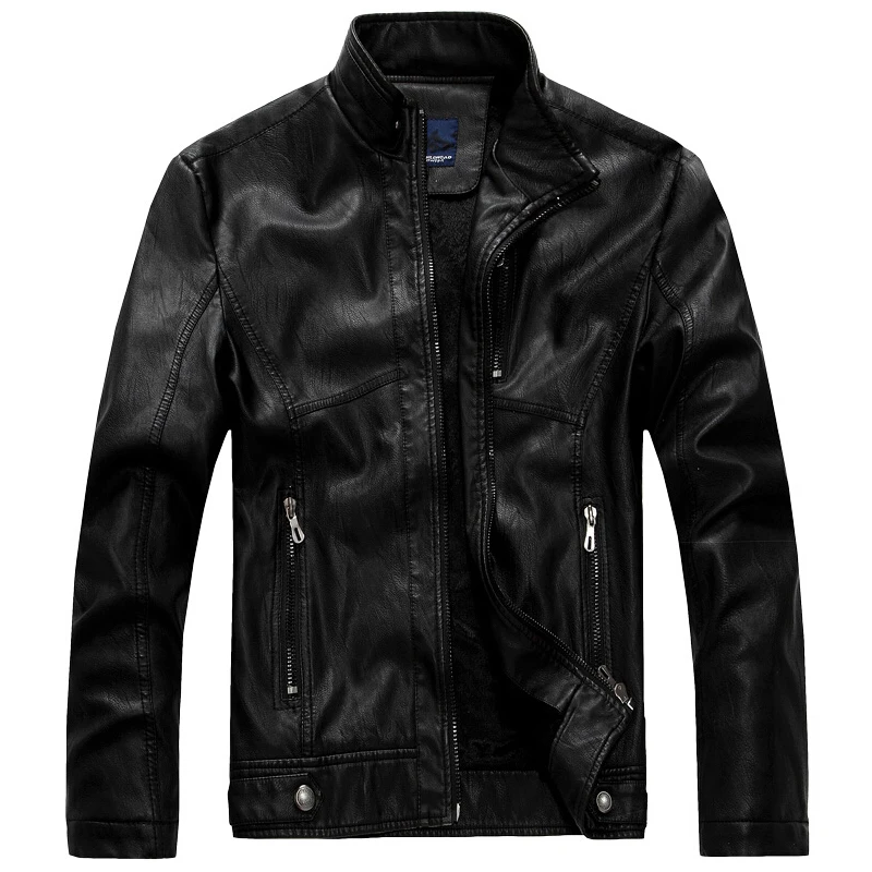 Online Get Cheap Mens Leather Bomber Jacket -Aliexpress