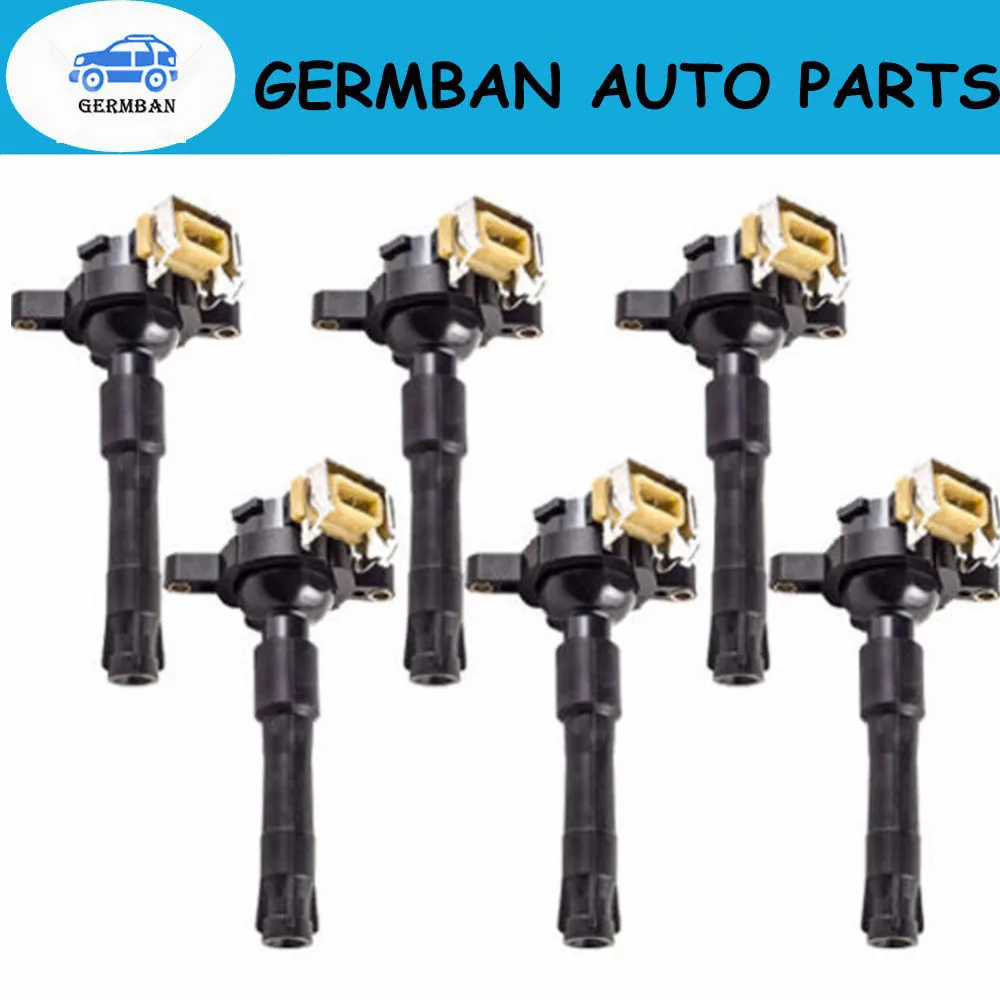 

IGNITION COIL #12131748017 12137599219 FOR BMW E31E36 E38 E39 E46 E52 E53 323 325 328 330 X5 Z3 Z8 M3 Alpina LR Range 45 45 75