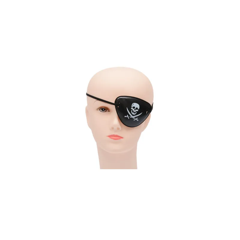 Скелет пират Amblyopia патчи для глаз ленивый коррекция глаз зрение обучение тени для век для взрослых детей Хэллоуин косплей украшения