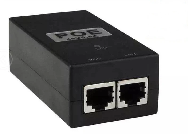 YiiSPO CCTV безопасности 48V0. 5A 15,4 Вт POE адаптер POE инжектор Ethernet мощность для POE ip-камеры телефон PoE питание ЕС разъем