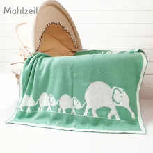 Вязаный для новорожденных пеленка с рисунком обертывание младенческой зимой теплый прием супер мягкое одеяло Спальный постельные принадлежности крышка для От 0 до 1 года ребенка