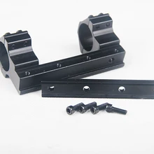 1 дюймов Одна деталь двойной объем Кольца низкий профиль 25.4 мм Fit 11 мм Железнодорожный прицел крепление 2-0016