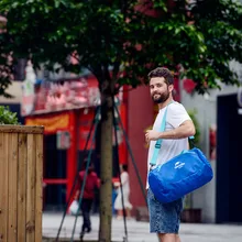 Водонепроницаемая сухая сумка для плавания, Спортивная, Влажная и сухая разделительная сумка для фитнеса, для мужчин и женщин, универсальные сумки на плечо для путешествий