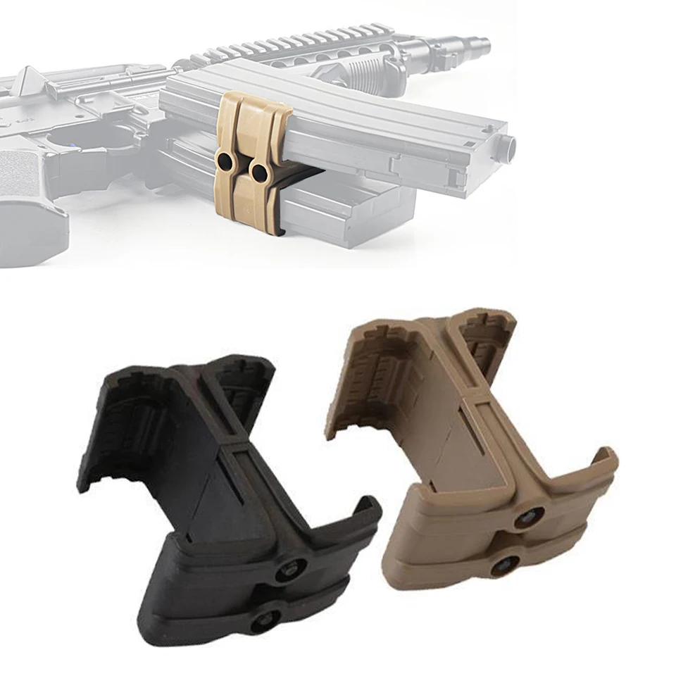 

Military Tactical Rifle Gun M4 Magazine Parallel Connector Double Mag Coupler Clip Holder Airsoft Hunting Accessories