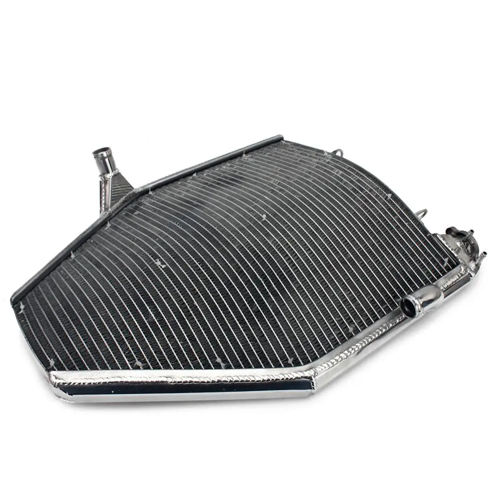 

BIKINGBOY Large Performance Racing Engine Cooling Radiator Cooler With Guards Network For Kawasaki ZX10R ZX-10R 2017 2018 17 18