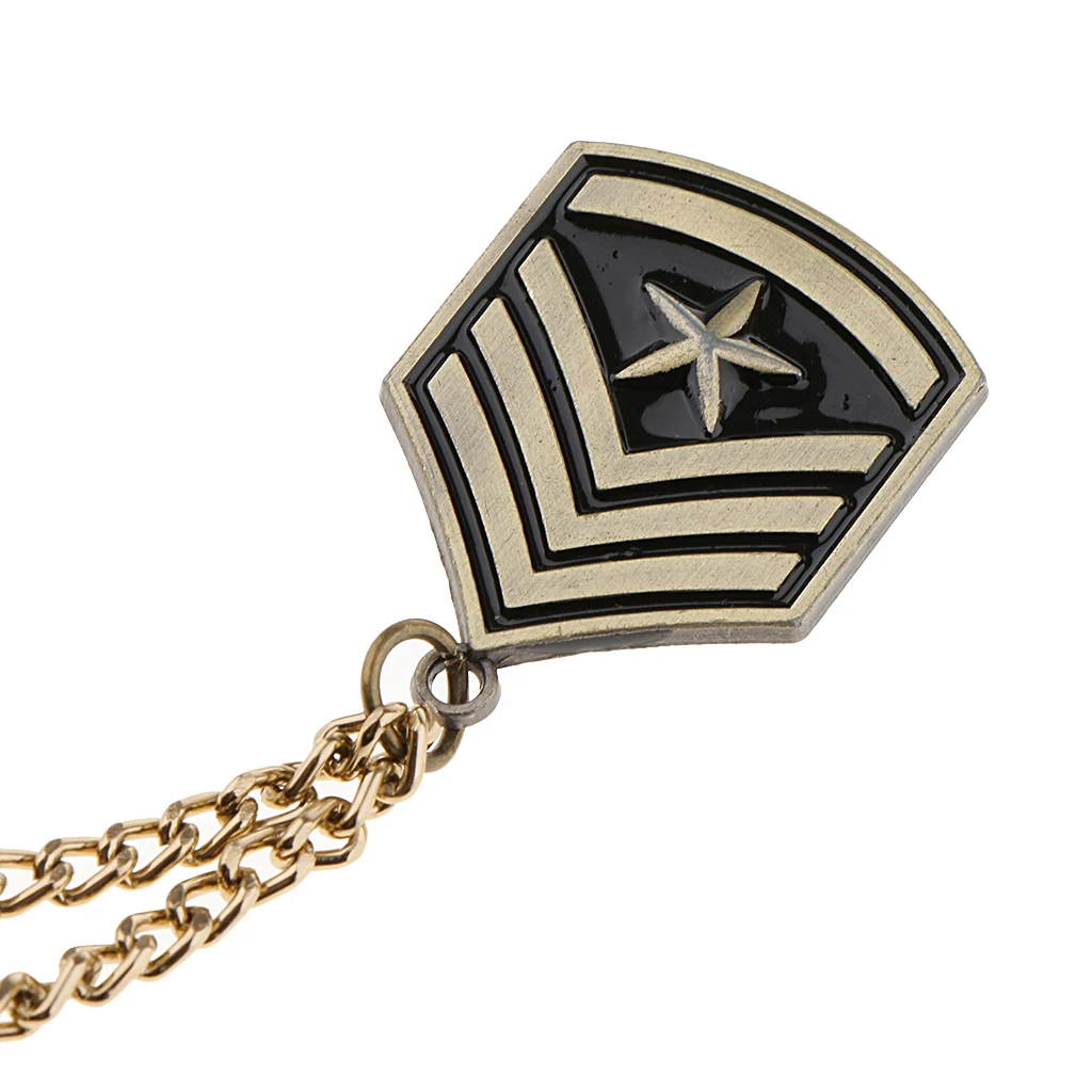 Women Mens Badge Military Medal Army Badges Pentagram Retro Brooch Pin 