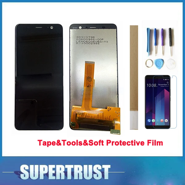 Оригинальный 6 0 &quotэкран 1440*2880 для HTC U11 Plus + U 11 ЖК дисплей сенсорный экран в сборе