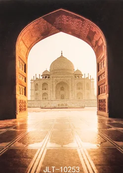 

Photography Backdrops Indian Style Building Door Portrait Photographic Backgrounds for Photo Studio Vinyl Cloth Computer Printed