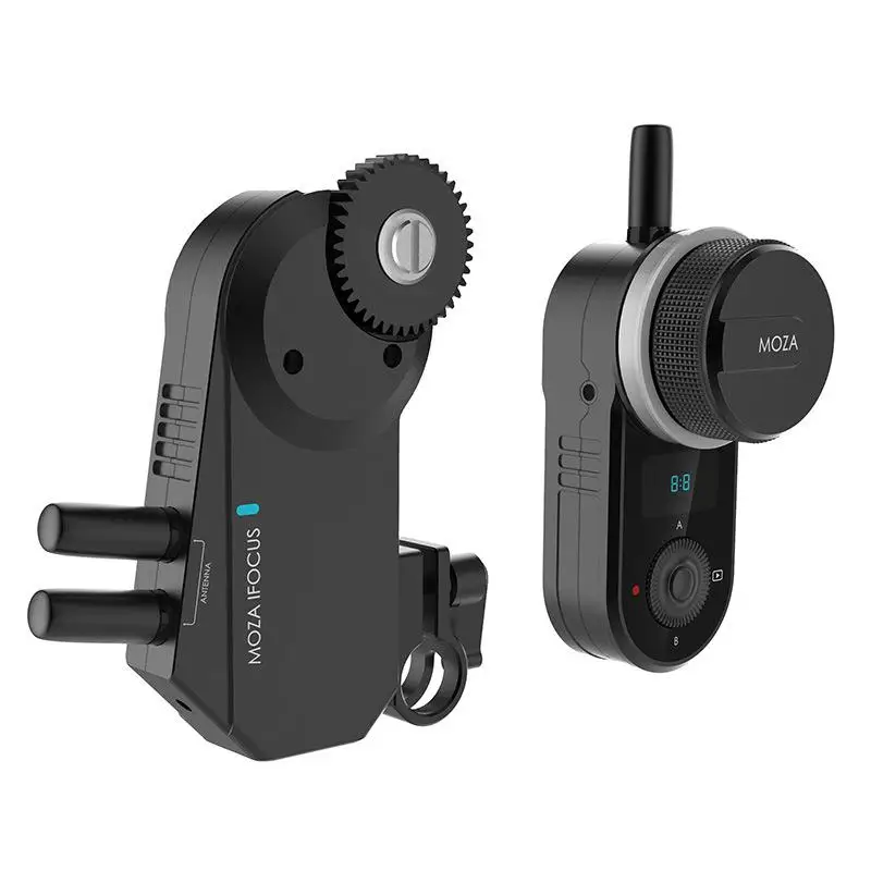

MOZA Wireless Follow Motor Focus Controller for MOZA Air 2/AirCross Gimbal Stabilizer Wireless DSLR Camera Lens Control System