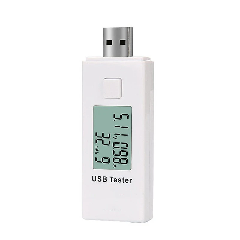 С Подсветка DC Вольтметр 3-9 В 0-3A 0-9999 мАч цифровой ЖК-дисплей Дисплей USB тестер Зарядное устройство ток напряжение Ёмкость Тестер DC Voltm