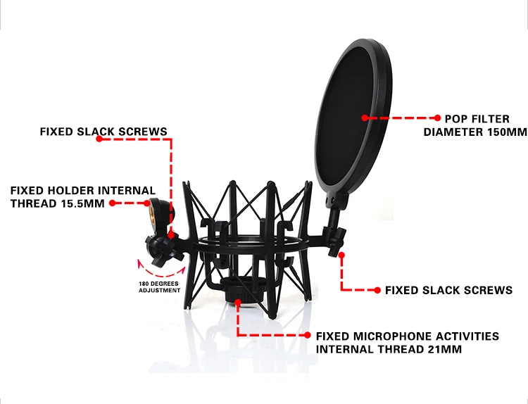 SH-100  15  Shock mount