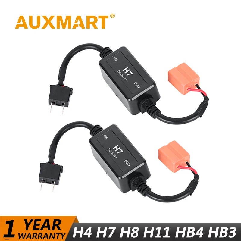 

Auxmart H7 H4 H11 HB3 9005 HB4 9006 H13 LED Canbus Adapter Headlight Bulb LED Lamp Auto Decoder LED Canbus H 7 11 4 Car Light