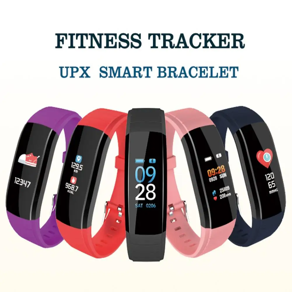 

HobbyLane Outdoor Equipment Smart Bracelet Waterproof Fitness Tracker IP67 Smart Bracelet Blood Pressure Heart Rate Monitor
