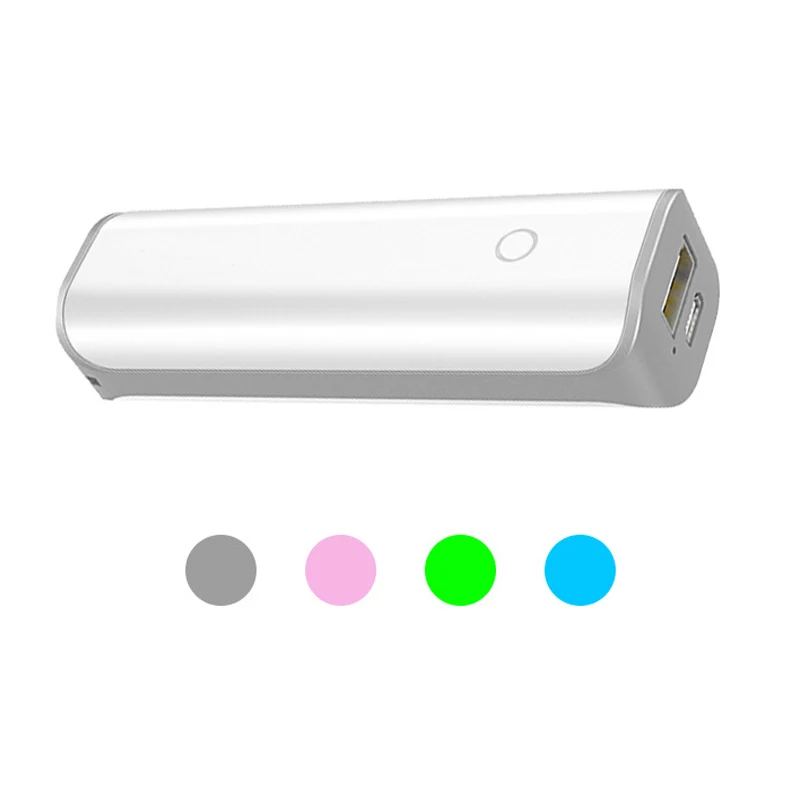 

Portable Charger for Xiaomi 18650 Powerbank Mini Power Bank 2600mAh External Battery Pack for iPhone X 8 Xiaomi Bateria External