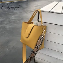 Дизайнерская сумка, Высококачественная кожаная сумка-мешок, Повседневная Сумка-тоут, женские сумки-мессенджеры, женская сумка на плечо с широким ремешком под змеиную кожу