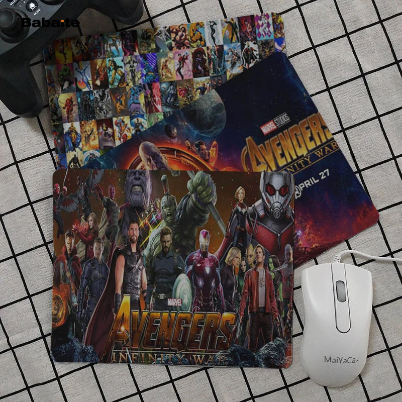 

Babaite Your Own Mats Marvel Avengers Keyboard Gaming MousePads Top Selling Wholesale Gaming Pad mouse