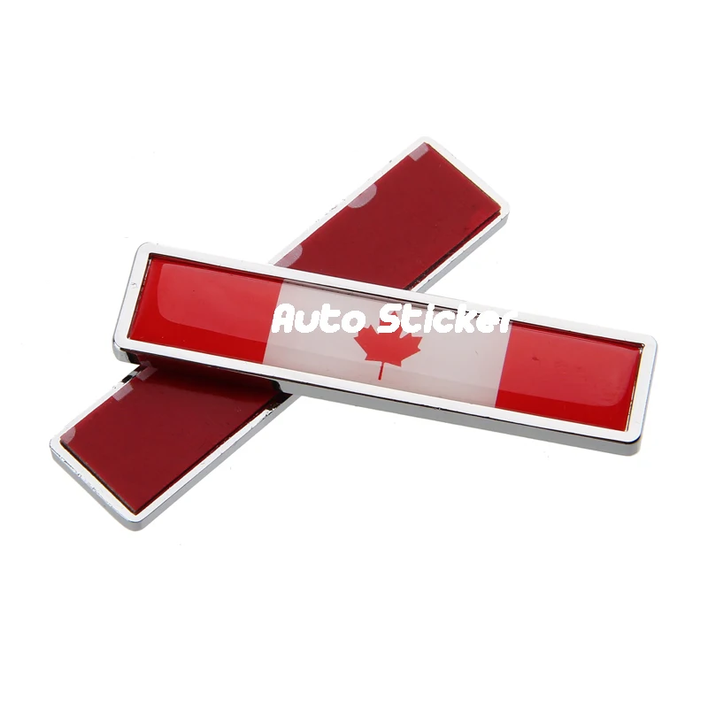 Canada Flag Badge Sticker-2